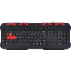 Teclado Gamer Spider GK706 Preto/Vermelho FORTREK
