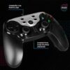 Controle Dazz Dual Shock Cyborg para PS3, PC e Android - Image 2