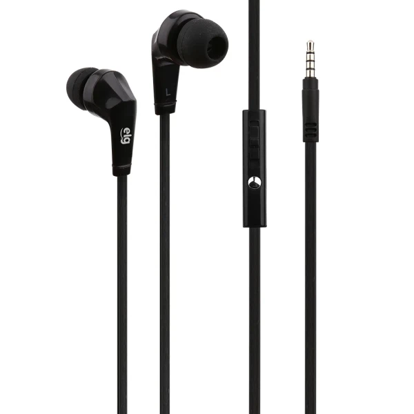 Fone de Ouvido Intra-Auricular Com Microfone - 1.2 Metro - Preto  - ELG -  EP01 - Image 3