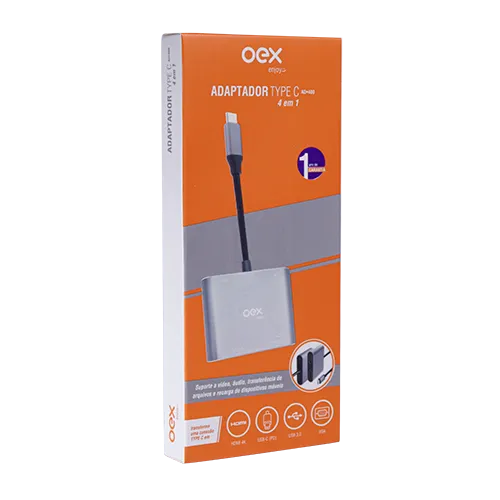 ADAPTADOR TYPE C 4 EM 1 OEX