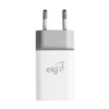 Carregador de Parede ELG Universal W124C 1 Porta USB Tipo-C e 1 Porta USB A 2.1 A - Image 5